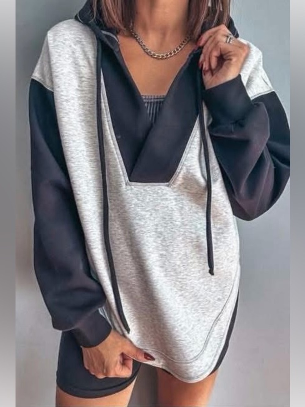 🩶 Colorblock Hoodie 🩶